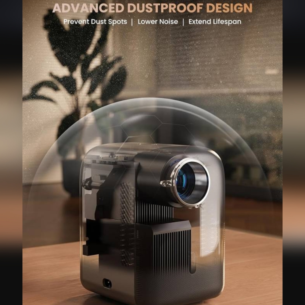 Projector Portable Compact Streaming Growview Remote BT usb hdmi NEW in Box - Picture 3 of 9
